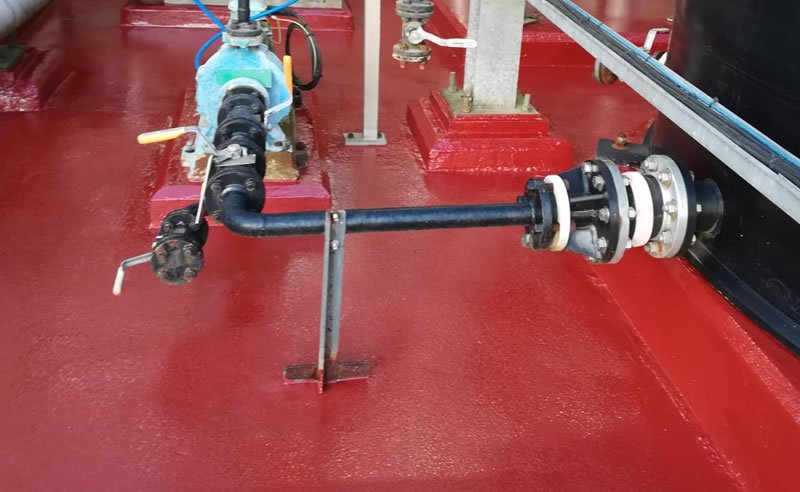 ferfa type 8 installed at a chemical plant